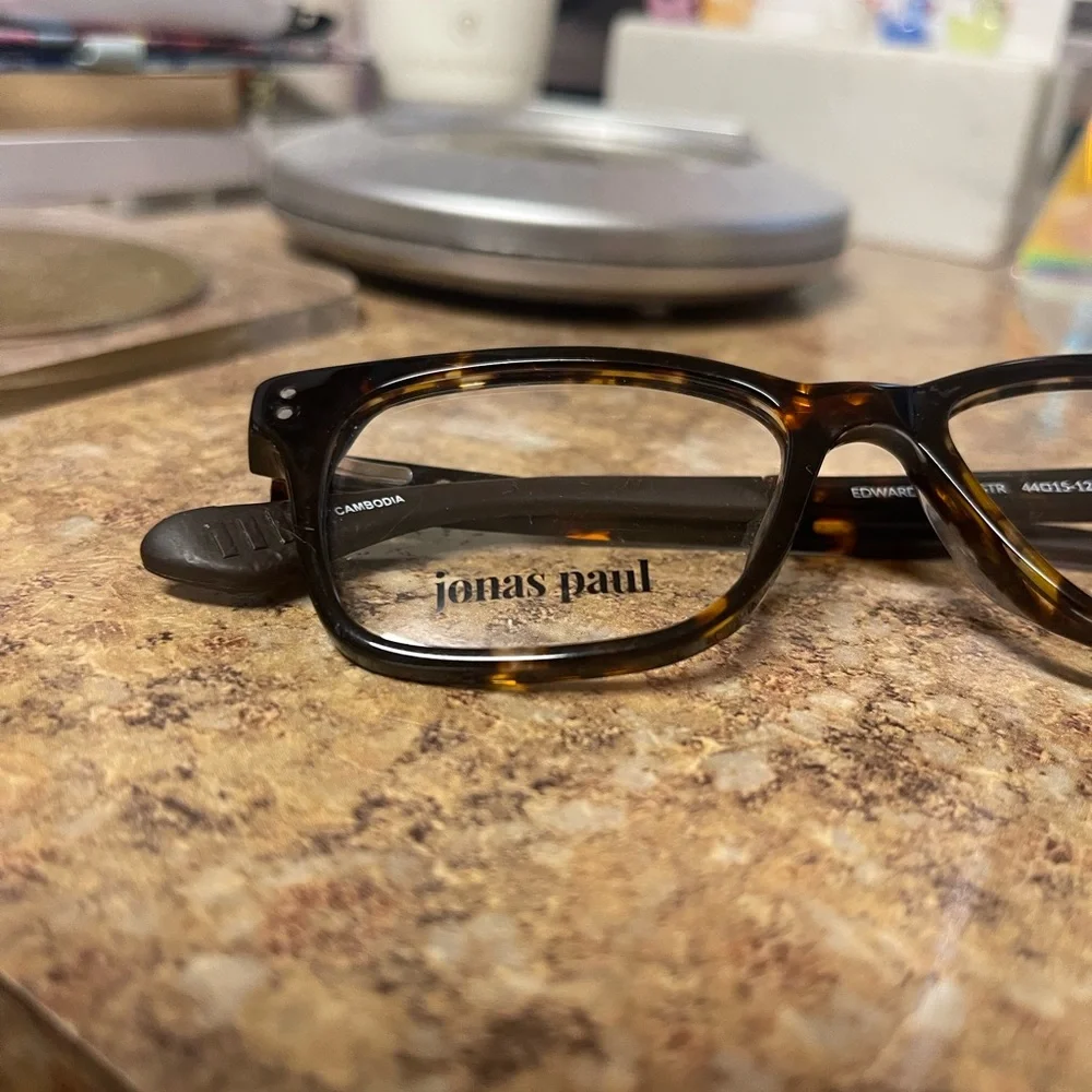 Jonas Paul Edward/Elise Tortoise Shell Glasses